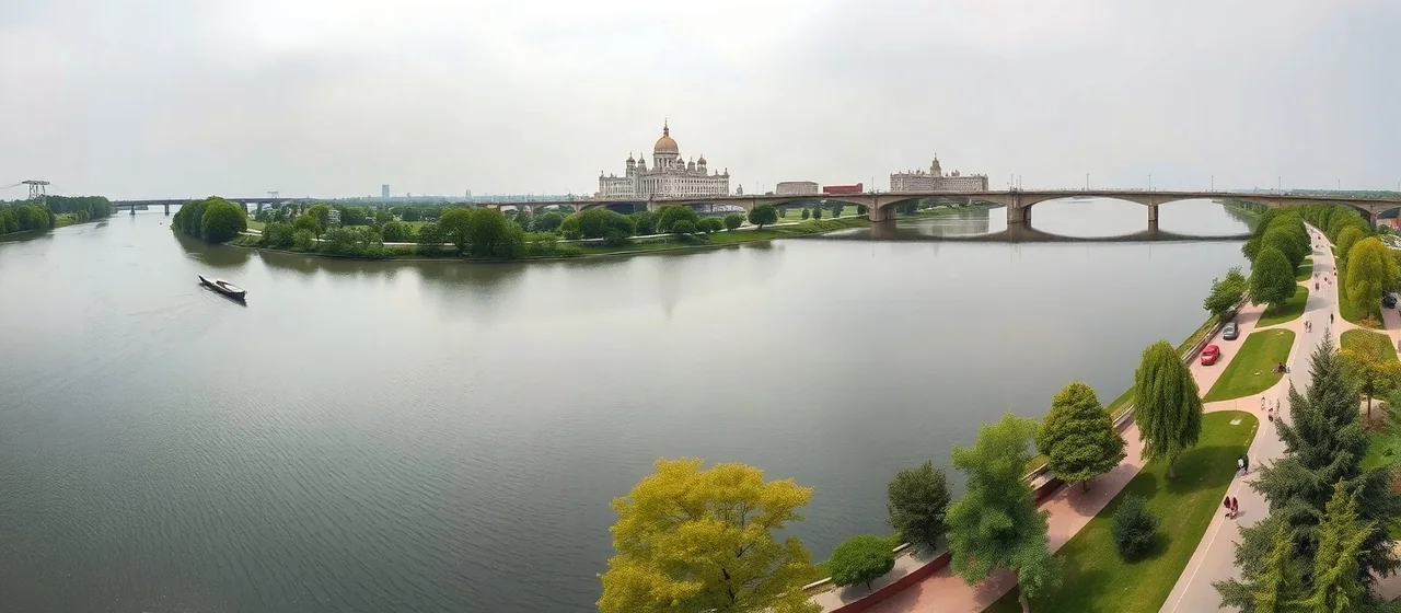 Кама в Перми — иллюстрация
